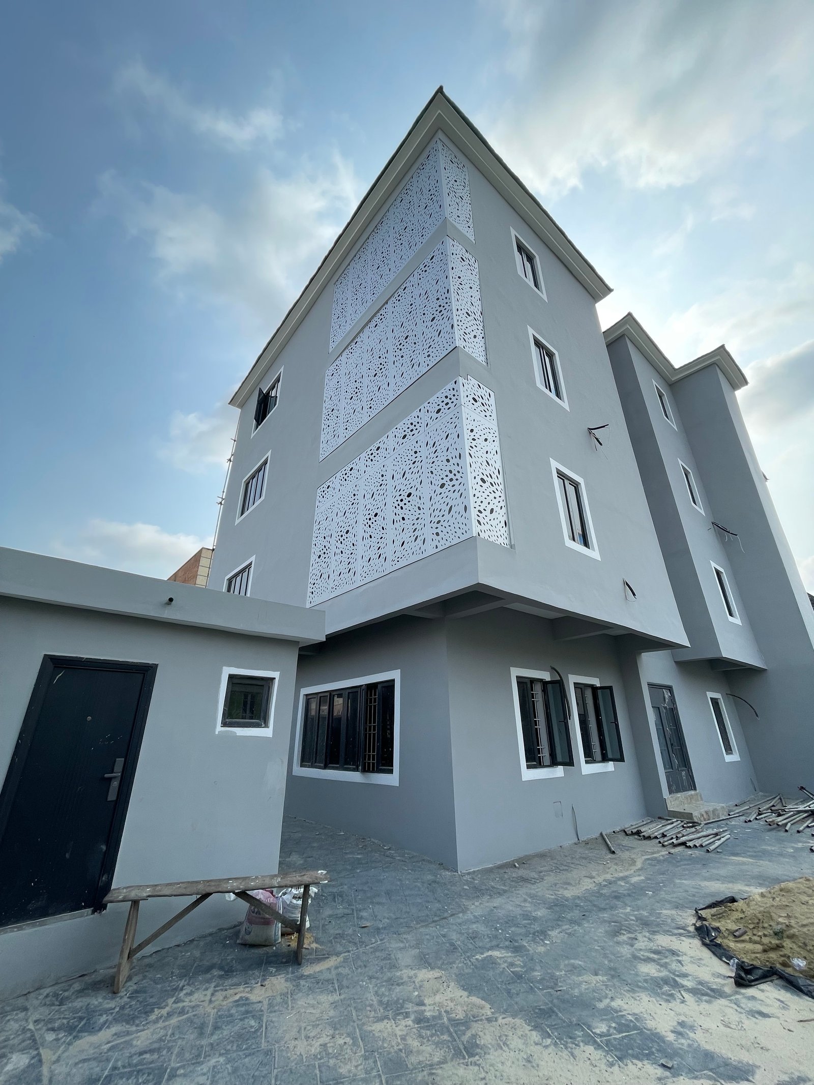 Newly built Office block Second floor